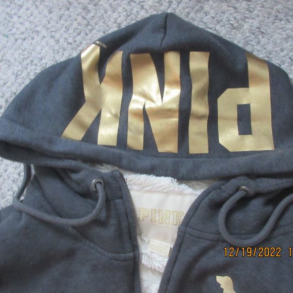 fur lined zip up sweater - Picture 3 of 6